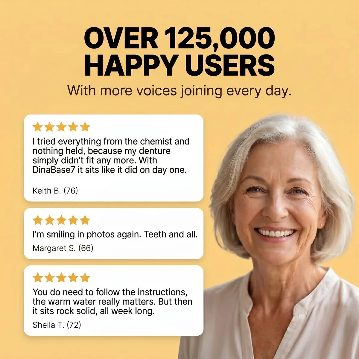 Over 125,000 happy users, genuine reviews