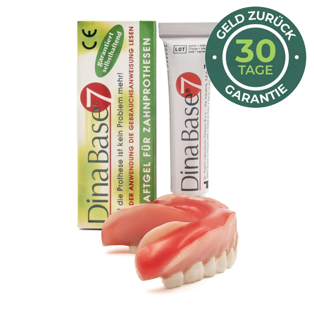 DinaBase7 Packung und Tube mit 30 Tage Geld-zurück-Garantie